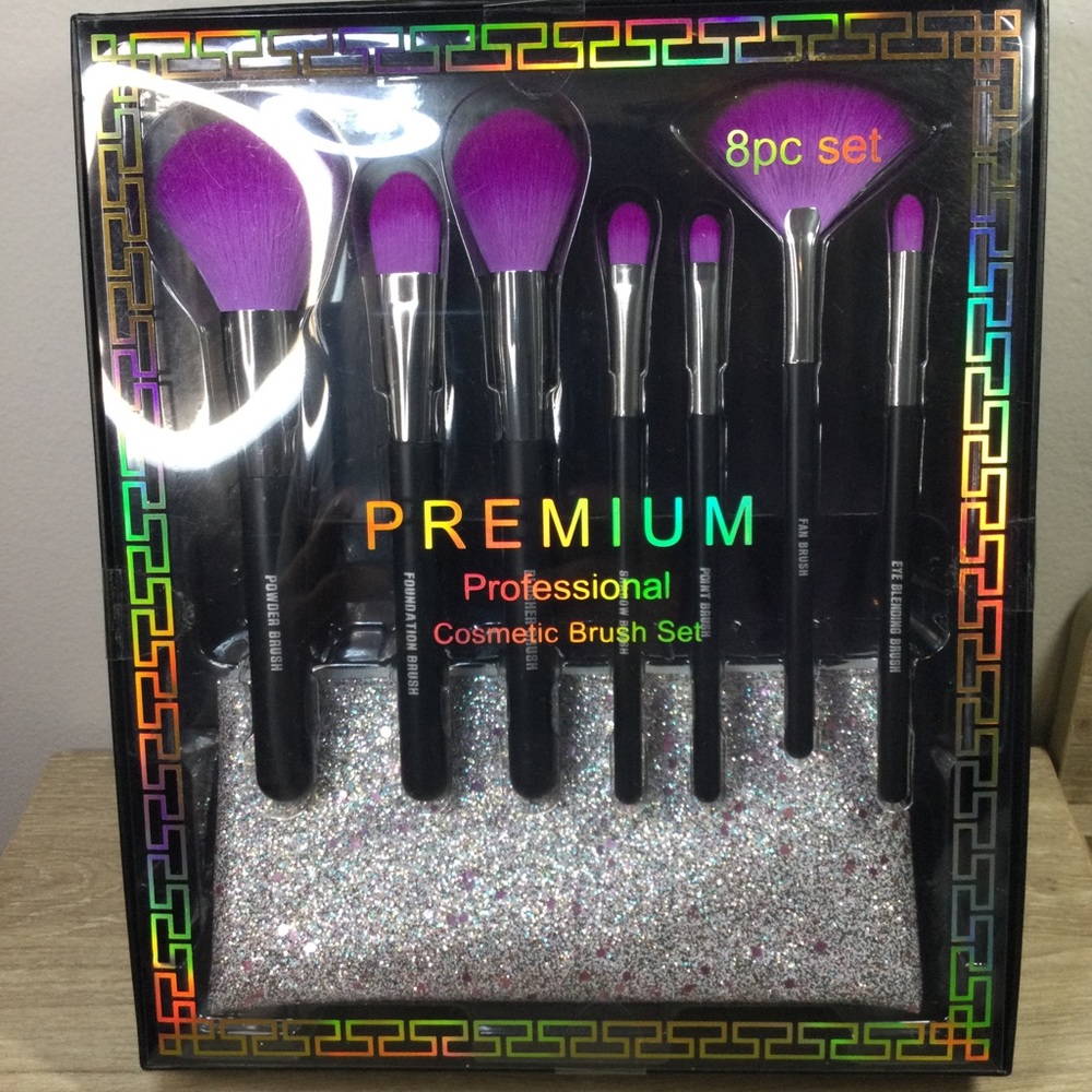 Professional cosmetic brush and bag set - Picture 3 of 4